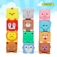 소프트동물블럭 12p (비비드컬러)