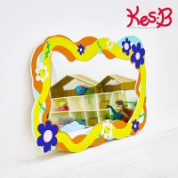 [캐스B]플레이 샤이니전신안전거울 꽃(2309)