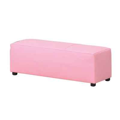 어린이용 PU 3인용 사각 보조의자/색상별