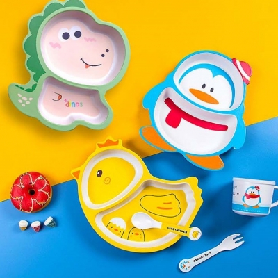 애니멀식기세트5P