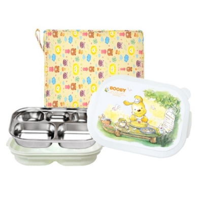 부비삼중 밀폐도시락 & 세트