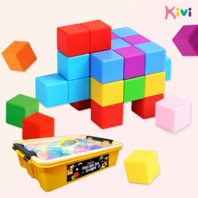 키비 네모 큐브 자석블럭 96p