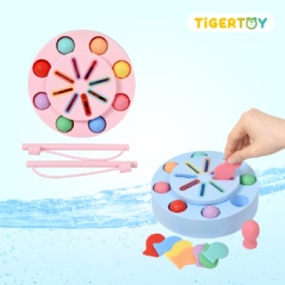 실리콘낚시놀이-원형