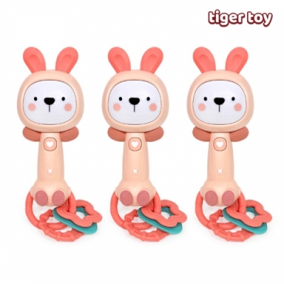 토끼멜로디봉3p+소프트교구바구니(소)1