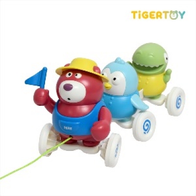 세마리 동물 끌기