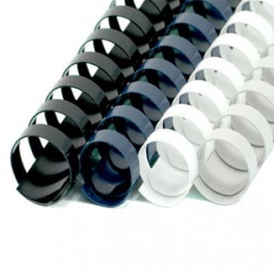 16mm 제본링 / PP흰색(100개입)