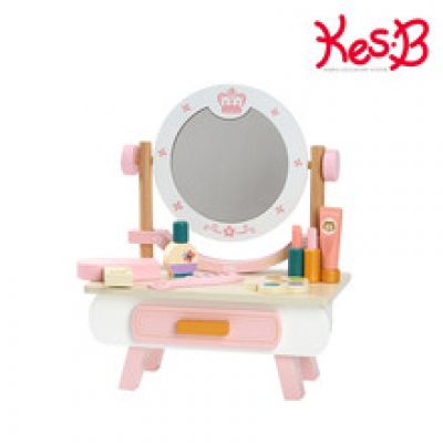 [캐스B]플레이 빅토리아원목화장대(2827)