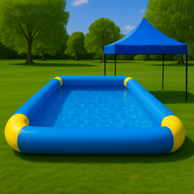 에어안전수영장 대형 가족풀장 6M+캐노피1개