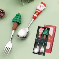 산타수저 + 포크(2PCS)