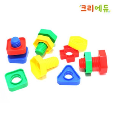 볼트너트나사블럭 230pcs  [크리에듀]