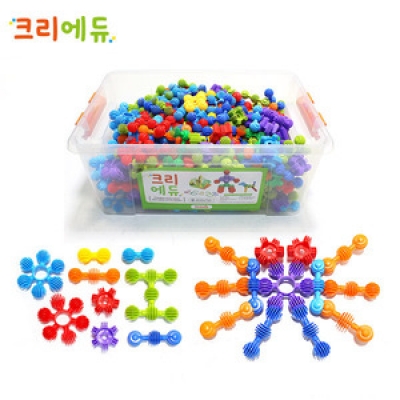 멀티눈송이볼연결블럭 300pcs  [크리에듀]